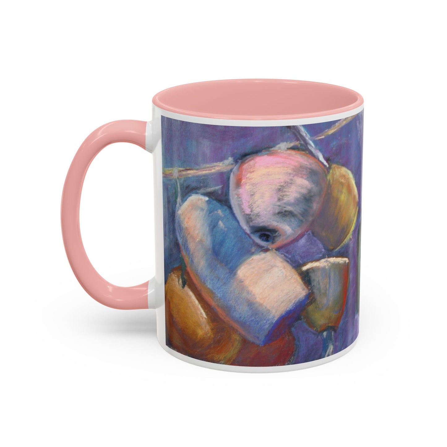 Anchor of Hope Mug – Hebrews 6:19 Scripture | Buoy Pastel Artwork by P. French Barber | Faith-Based Ceramic Cup