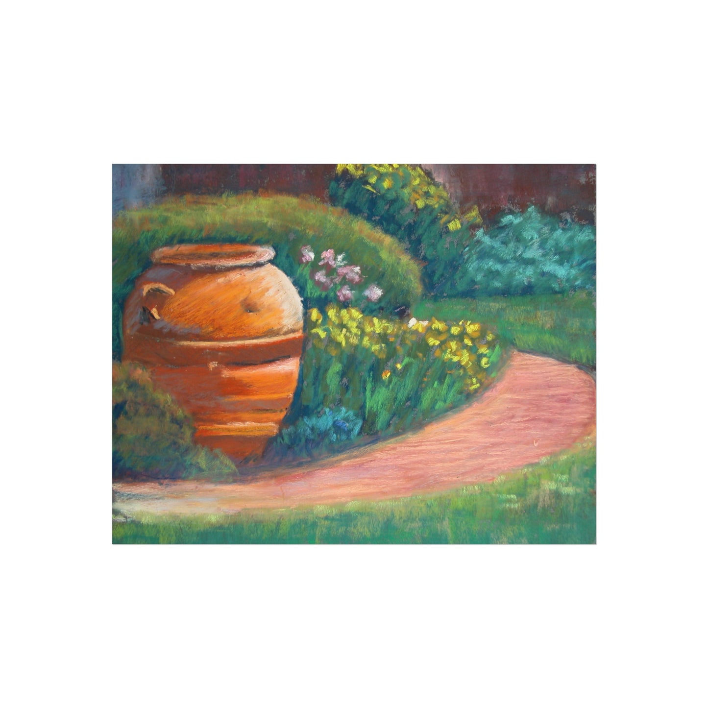 Perfect Peace Fine Art Poster – Original Pastel Painting by P. French Barber