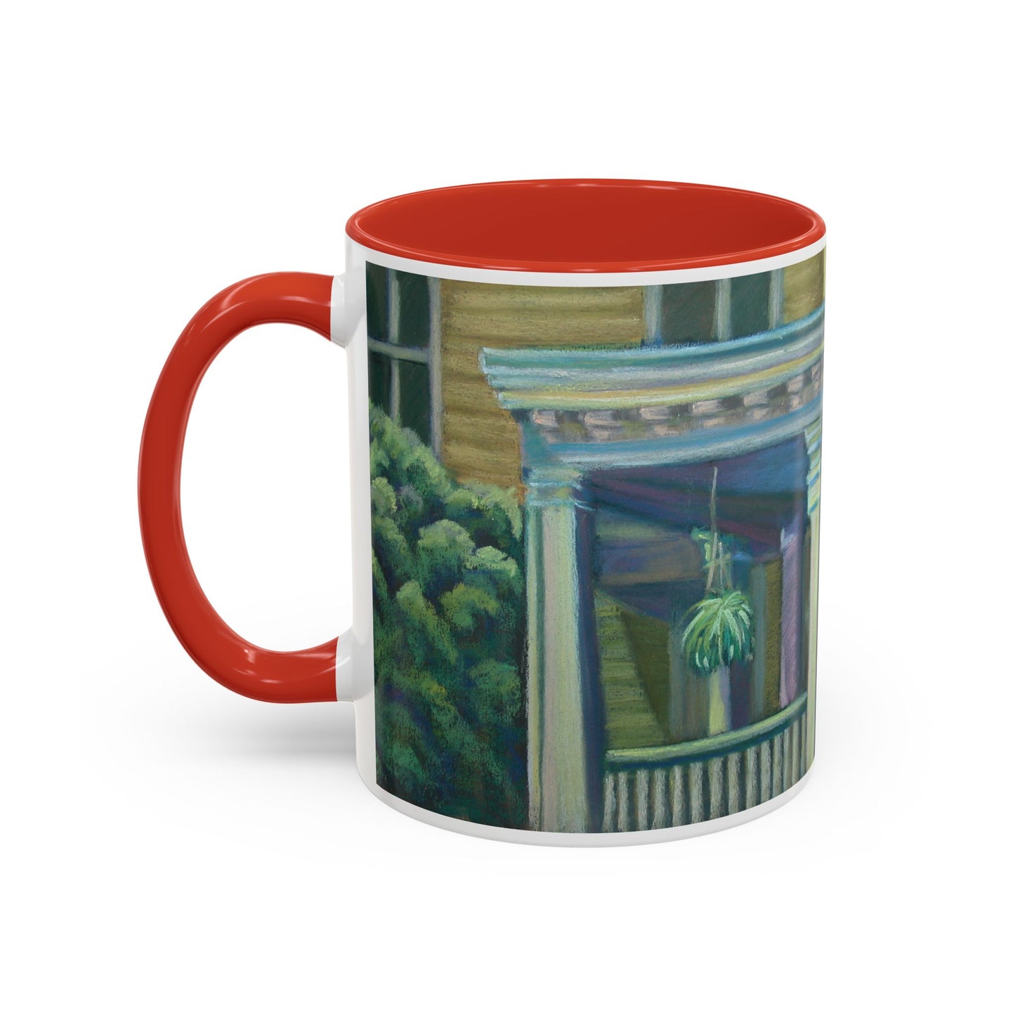 Dwelling Place Mug – Psalm 90:1 Scripture | Original Pastel Artwork by P. French Barber | Faith-Based Ceramic Coffee Cup