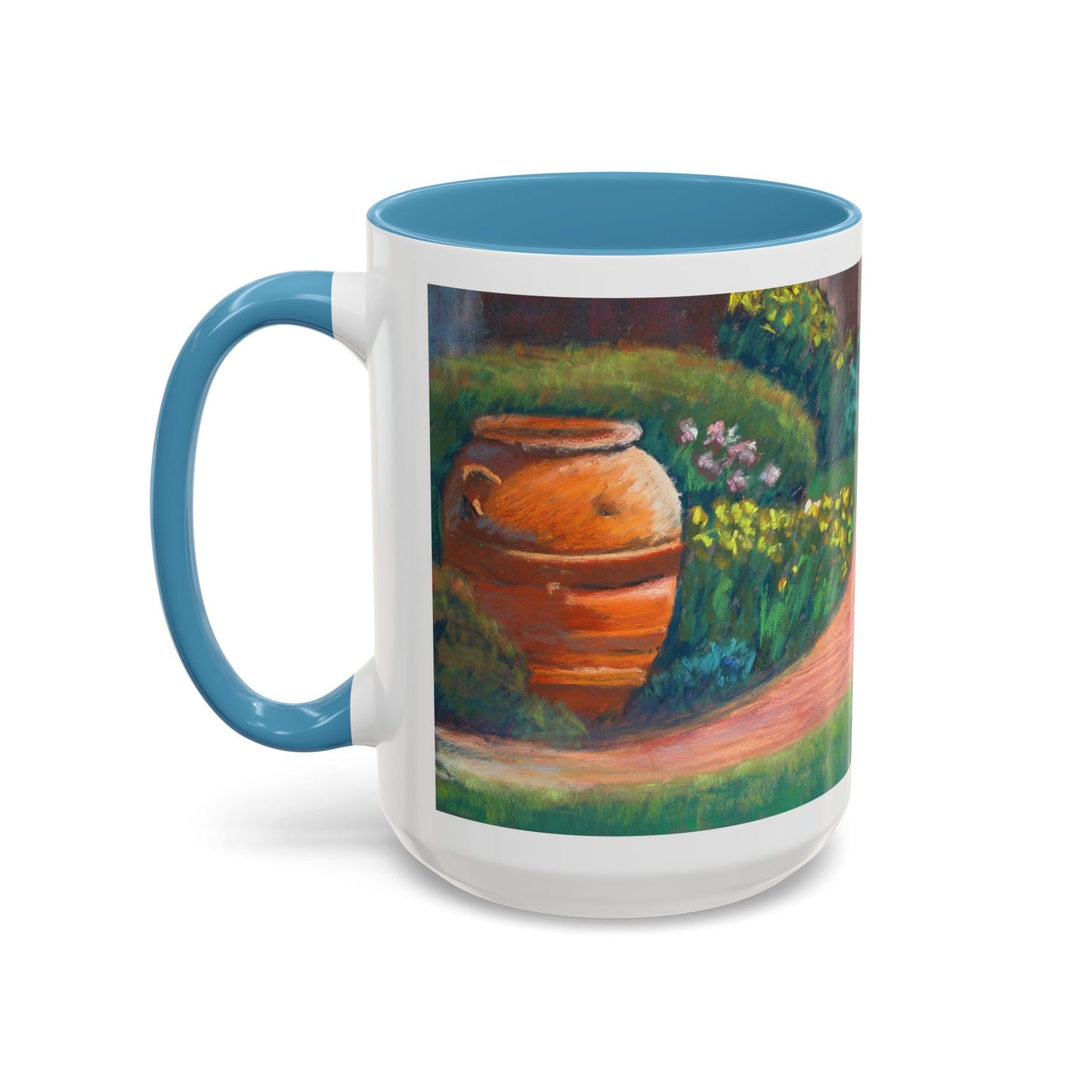 Perfect Peace Mug – Isaiah 26:3 Scripture | Original Artwork by P. French Barber | Faith-Based Ceramic Coffee Cup