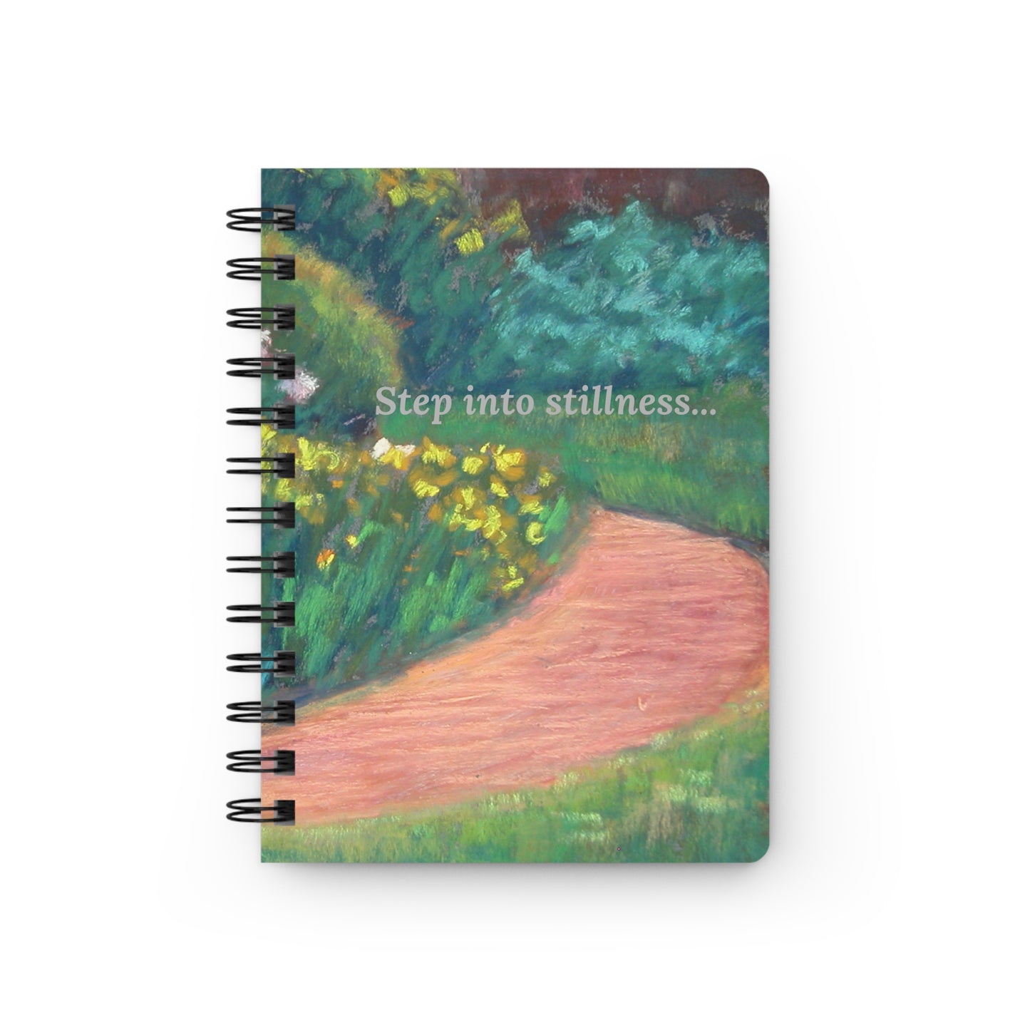 Perfect Peace Journal – “Step into Stillness”  Art by P. French Barber