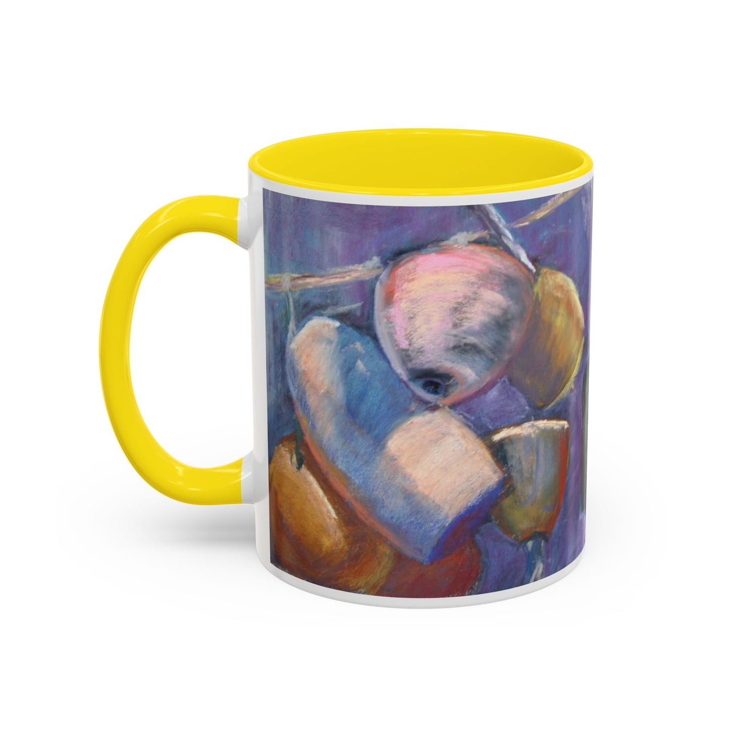 Anchor of Hope Mug – Hebrews 6:19 Scripture | Buoy Pastel Artwork by P. French Barber | Faith-Based Ceramic Cup