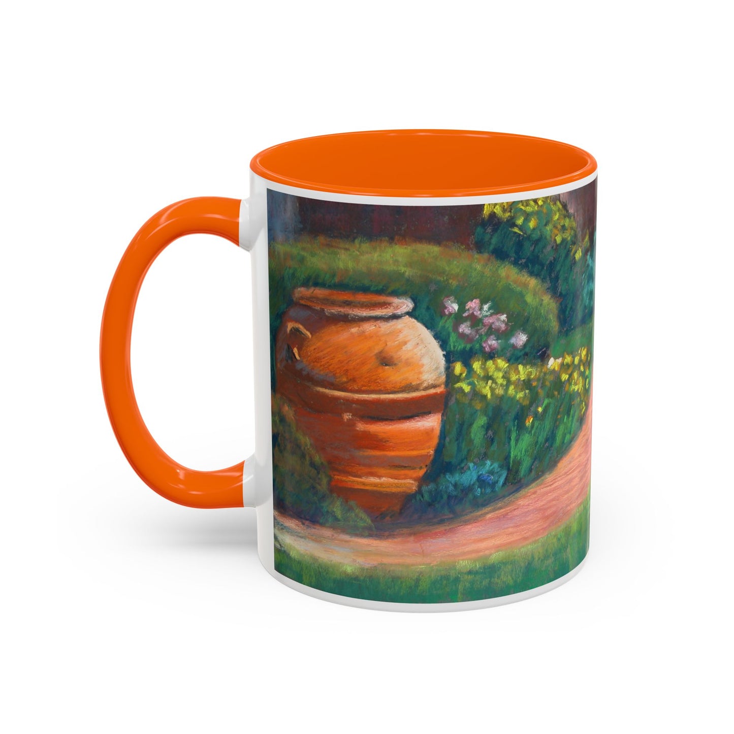 Perfect Peace Mug – Isaiah 26:3 Scripture | Original Artwork by P. French Barber | Faith-Based Ceramic Coffee Cup