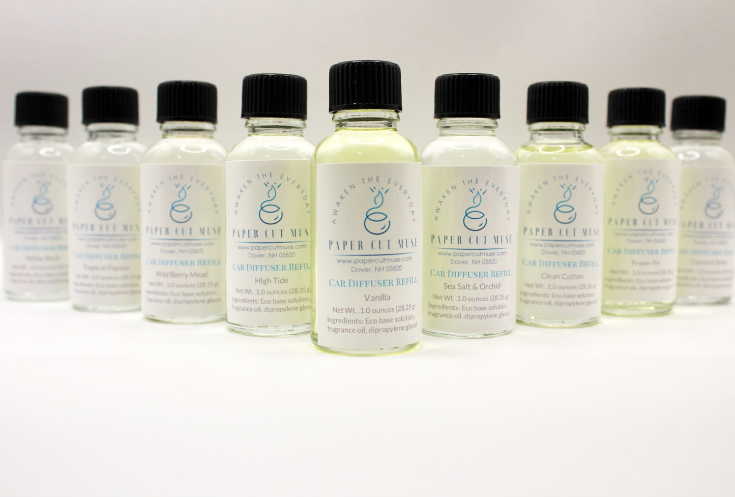 1 oz Car Diffuser Refill – Long‑Lasting Fragrance Oil for Hanging Car Fresheners Multiple Scents Available
