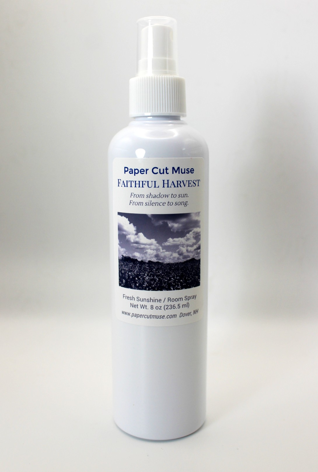 Faithful Harvest Room & Linen Spray – 8 oz Fresh Sunshine Scent USA Made