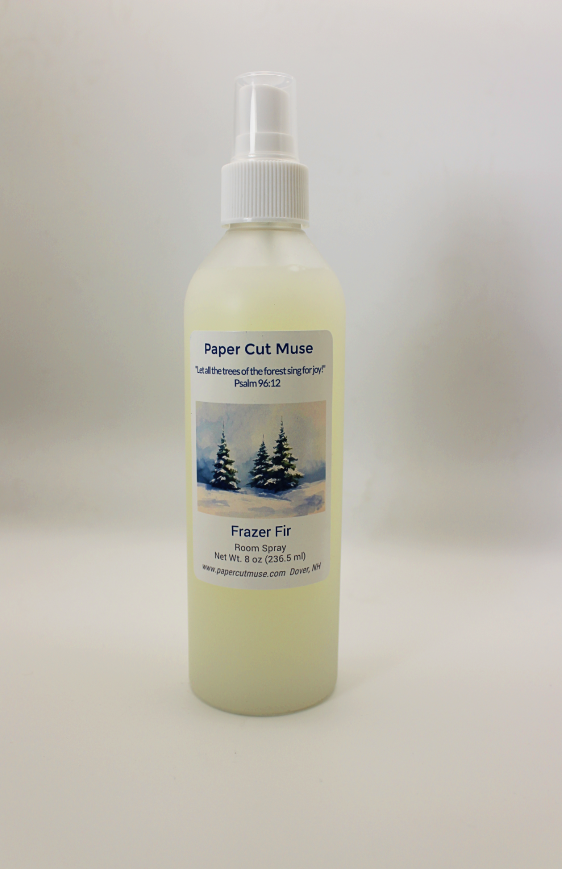 Frazer Fir Room & Linen Spray – Winter Limited Release 8 oz Fresh Fir & Forest Air Scent USA Made