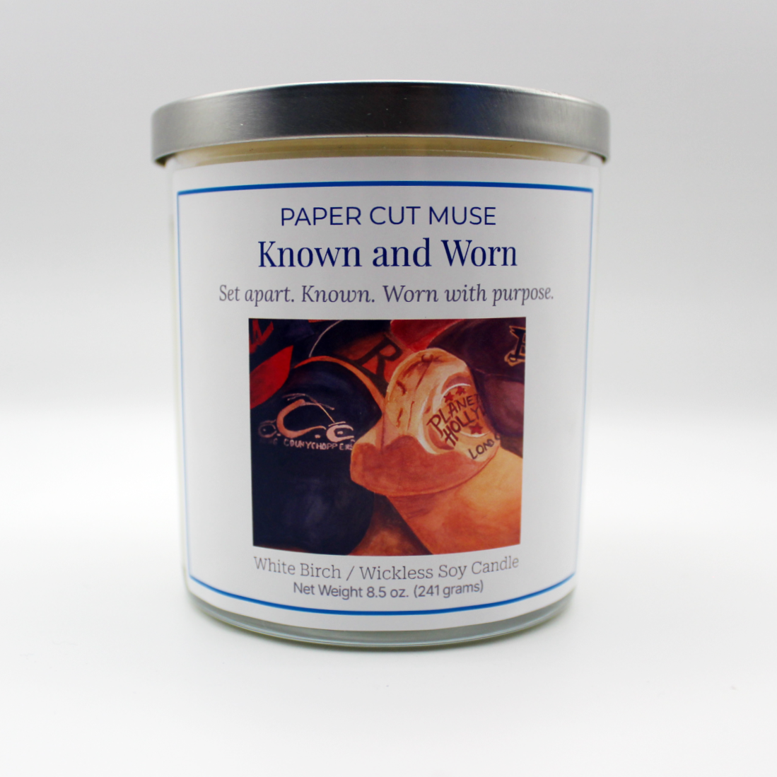 Wickless White Birch Soy Candle – Known and Worn Collection 8.5 oz USA Made