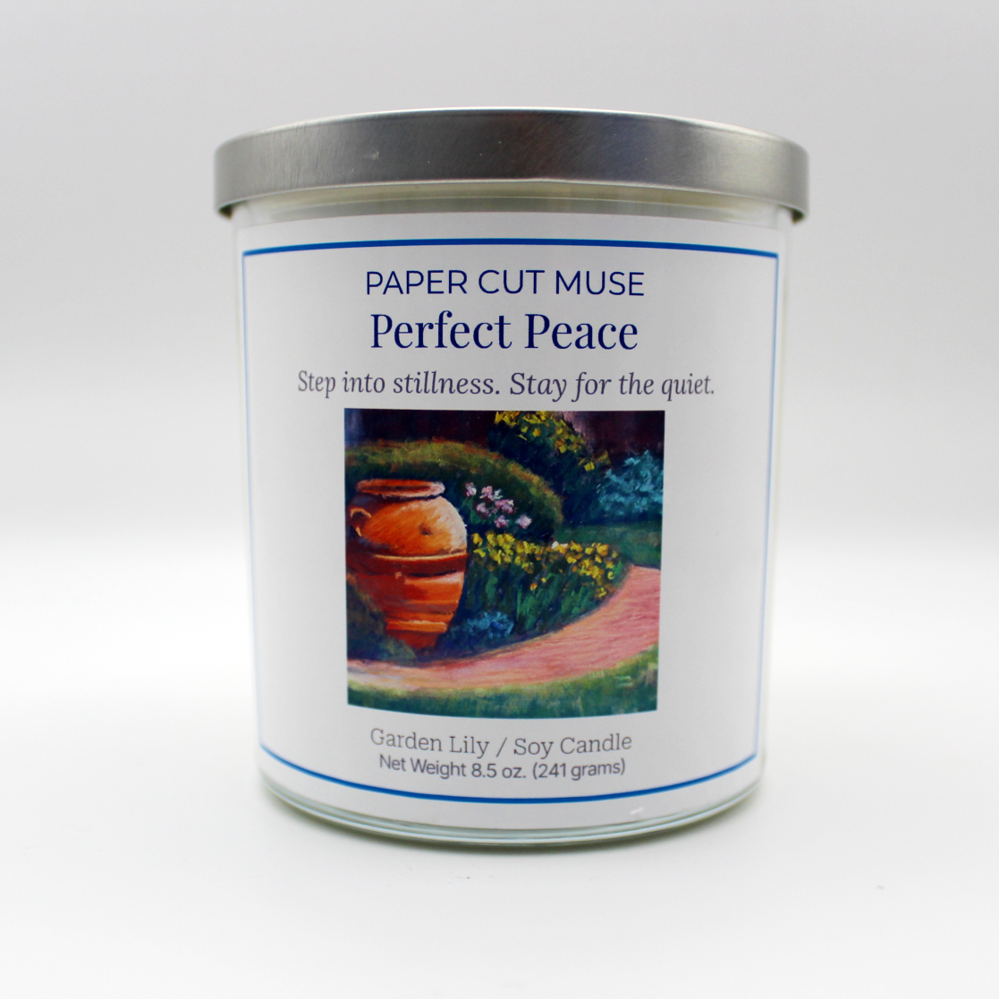 Perfect Peace Collection - Garden Lily Soy Candle - 8.5 oz USA Made