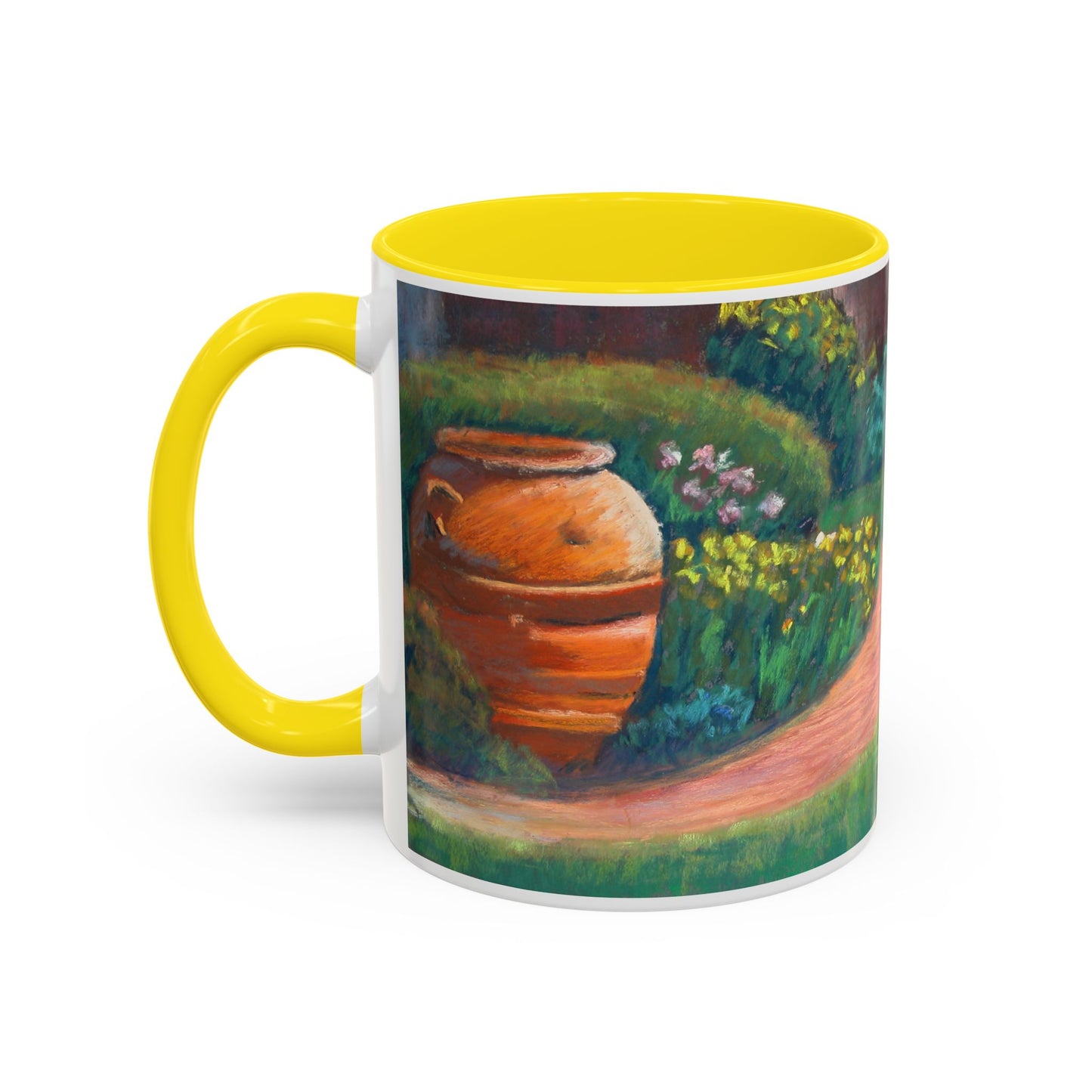 Perfect Peace Mug – Isaiah 26:3 Scripture | Original Artwork by P. French Barber | Faith-Based Ceramic Coffee Cup