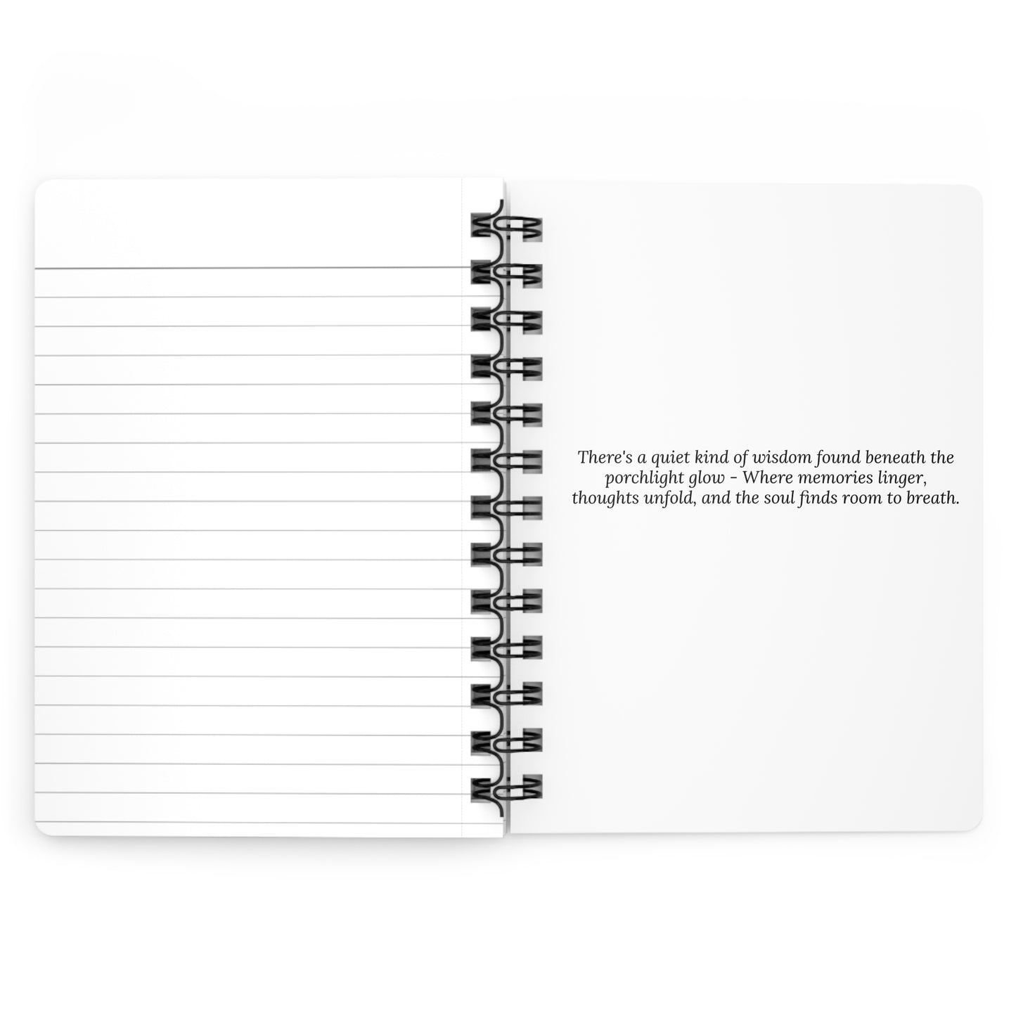 Porchlight Musings Journal – Lined Notebook from the Dwelling Place Collection  Home, Legacy & Reflectio