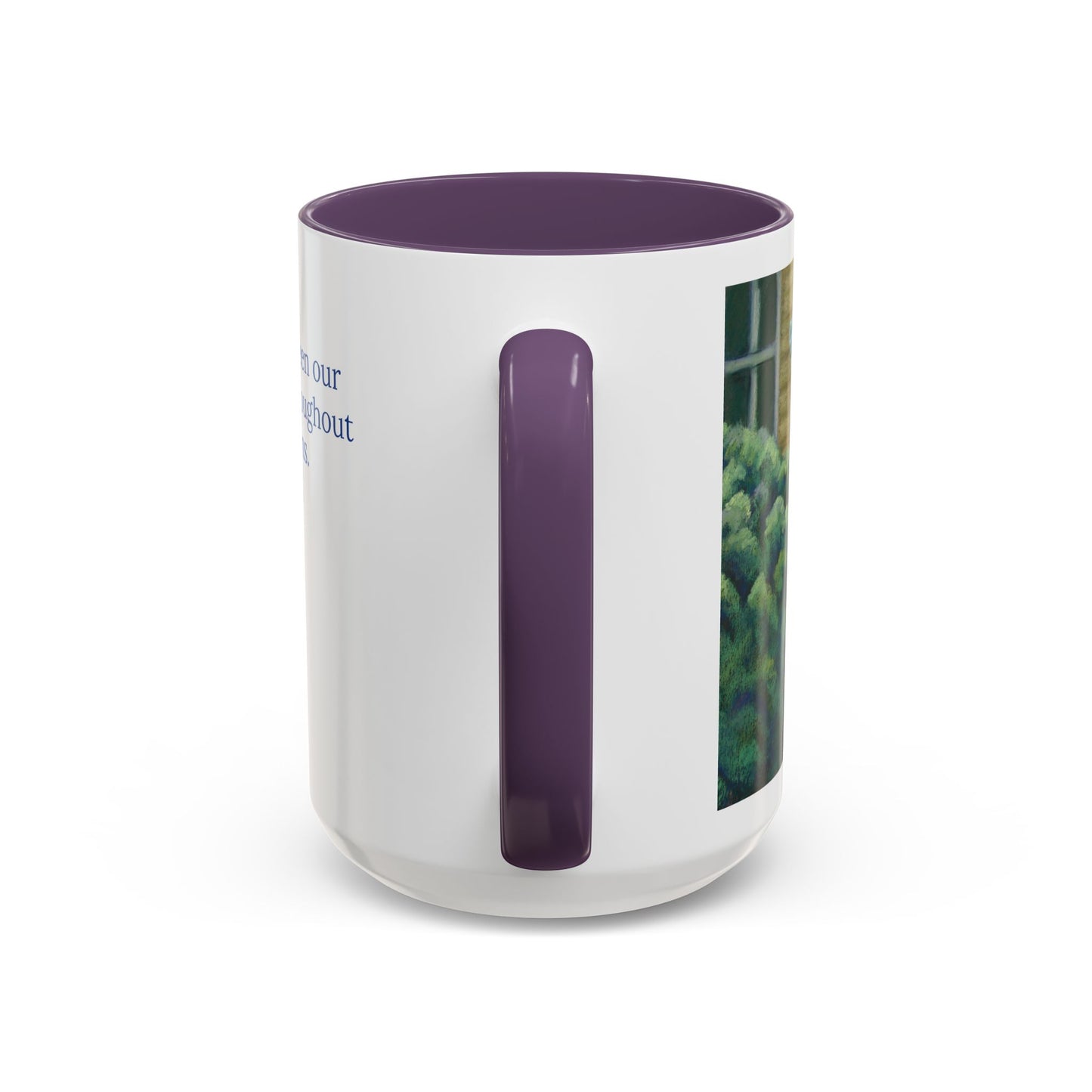 Dwelling Place Mug – Psalm 90:1 Scripture | Original Pastel Artwork by P. French Barber | Faith-Based Ceramic Coffee Cup