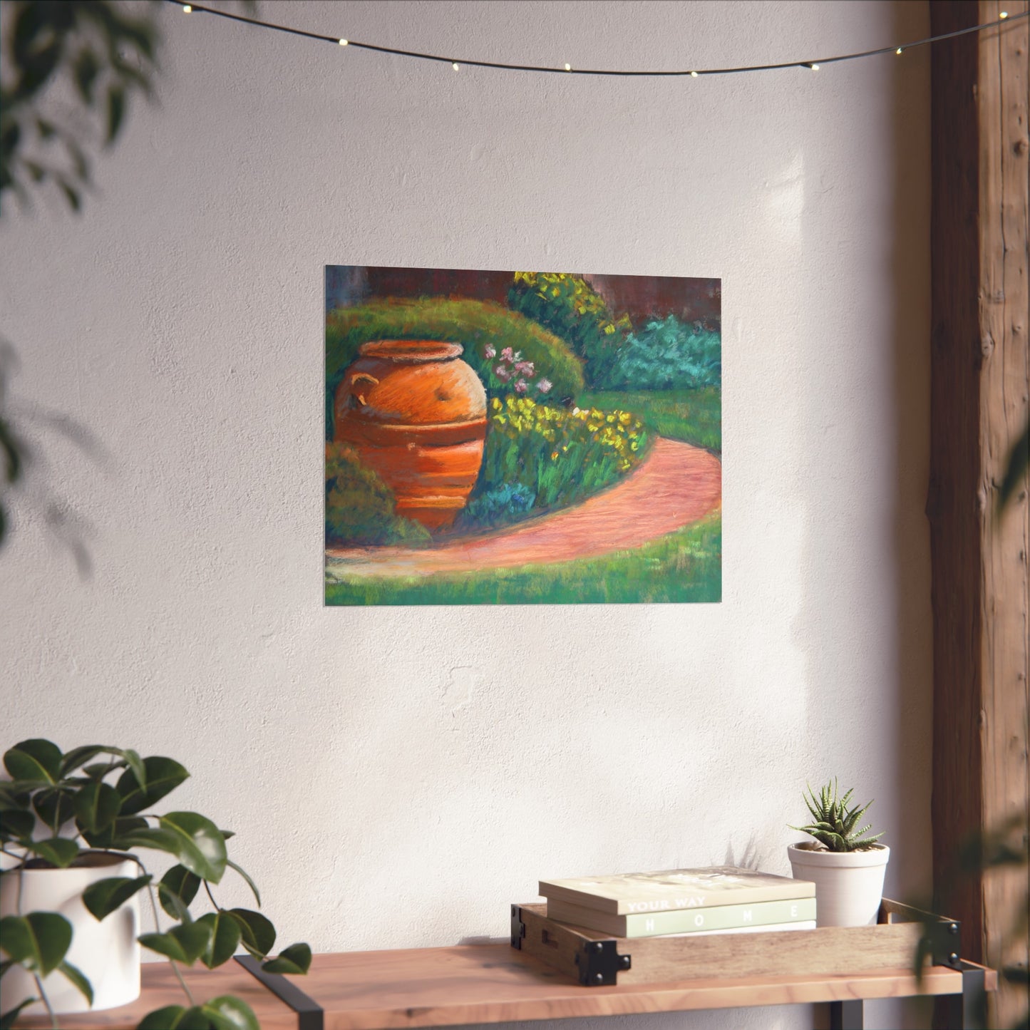 Perfect Peace Fine Art Poster – Original Pastel Painting by P. French Barber