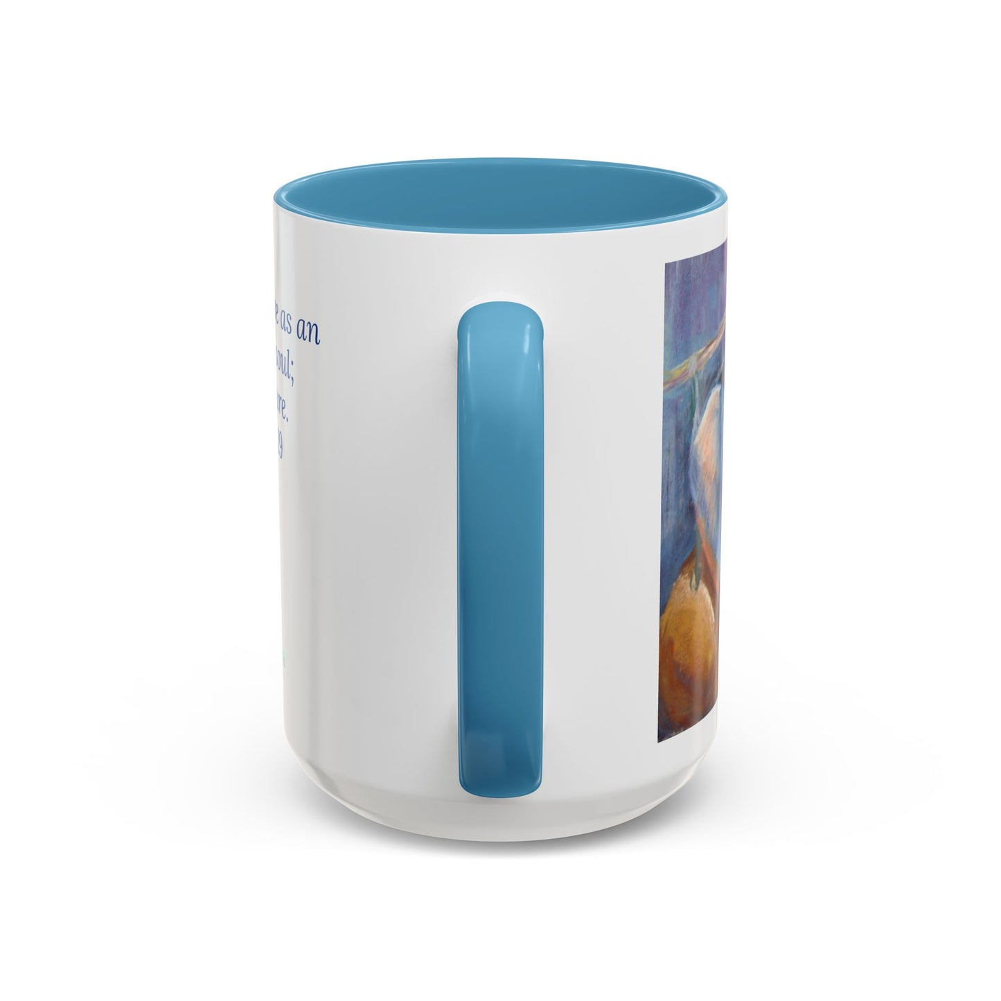 Anchor of Hope Mug – Hebrews 6:19 Scripture | Buoy Pastel Artwork by P. French Barber | Faith-Based Ceramic Cup