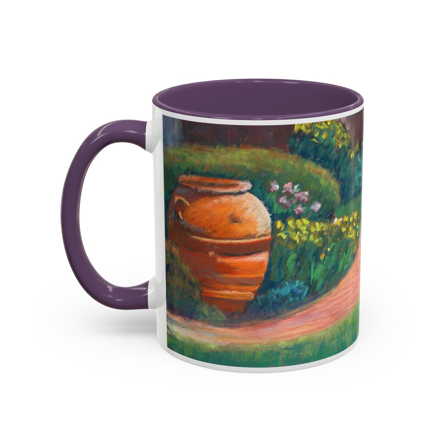 Perfect Peace Mug – Isaiah 26:3 Scripture | Original Artwork by P. French Barber | Faith-Based Ceramic Coffee Cup