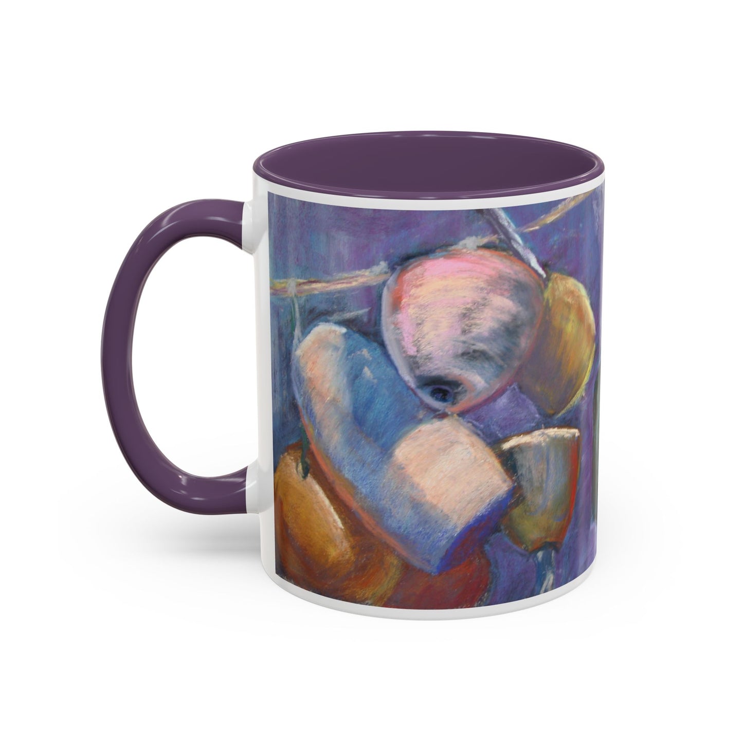 Anchor of Hope Mug – Hebrews 6:19 Scripture | Buoy Pastel Artwork by P. French Barber | Faith-Based Ceramic Cup