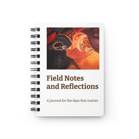Field Notes and Reflections Journal – Lined Notebook for Legacy, Memory & Everyday Writing  Worn and Known Collection