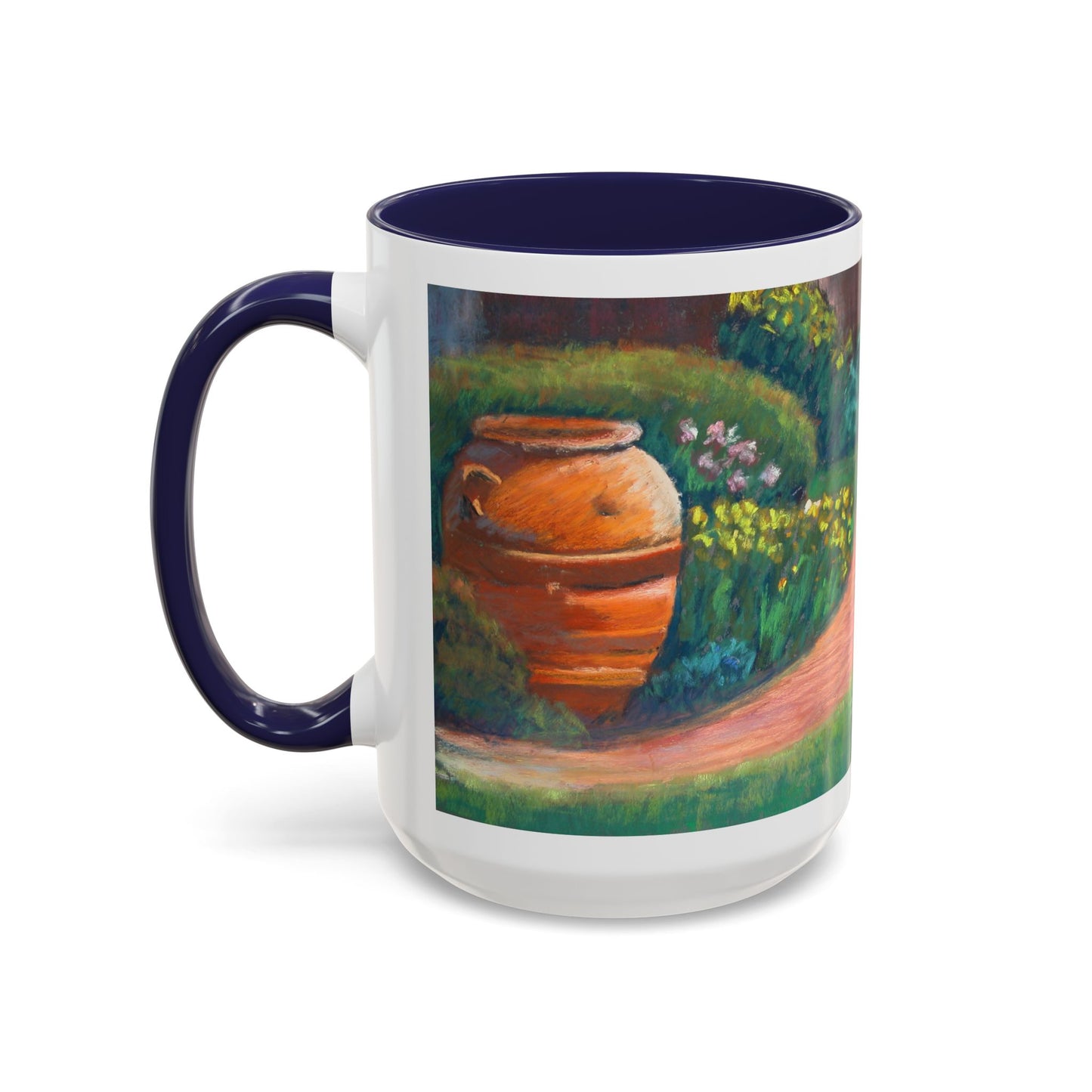 Perfect Peace Mug – Isaiah 26:3 Scripture | Original Artwork by P. French Barber | Faith-Based Ceramic Coffee Cup