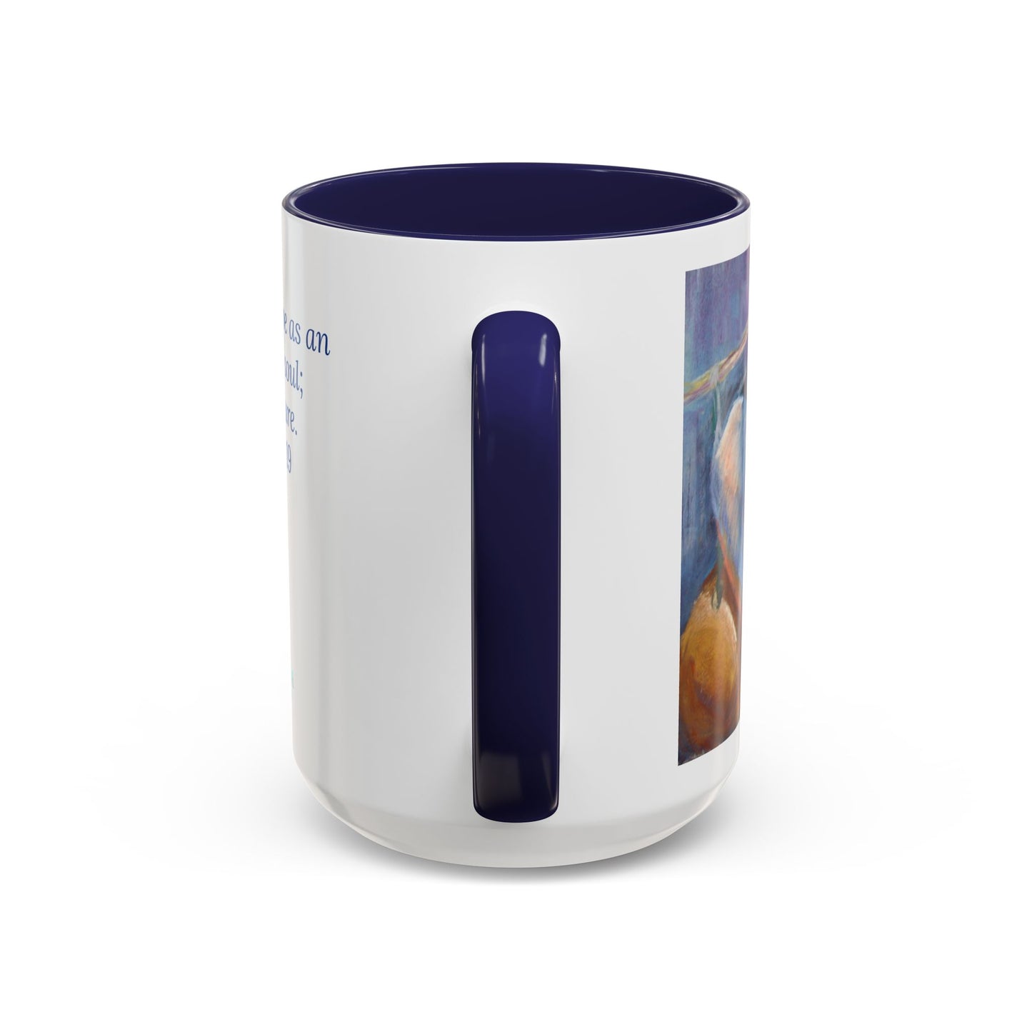 Anchor of Hope Mug – Hebrews 6:19 Scripture | Buoy Pastel Artwork by P. French Barber | Faith-Based Ceramic Cup