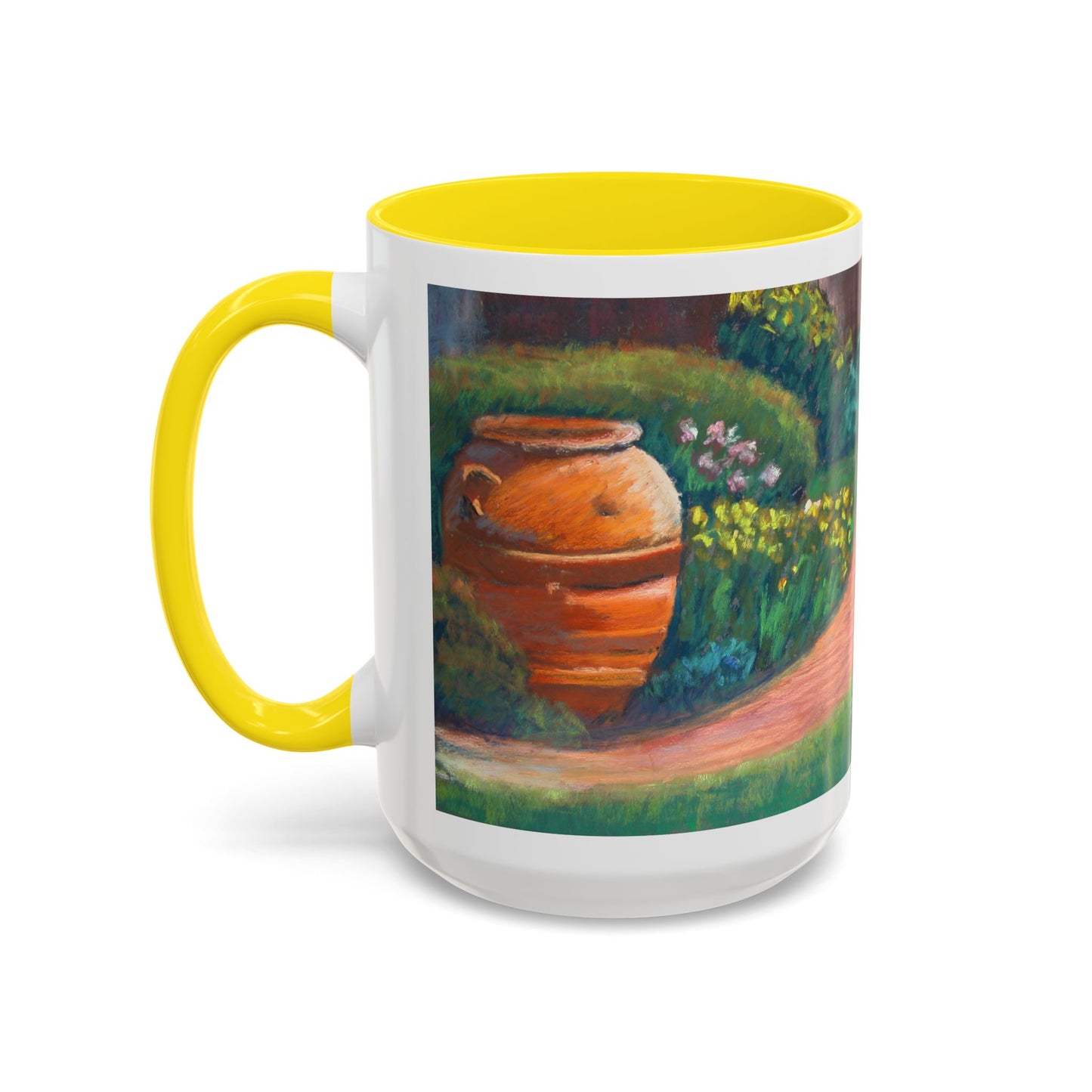 Perfect Peace Mug – Isaiah 26:3 Scripture | Original Artwork by P. French Barber | Faith-Based Ceramic Coffee Cup