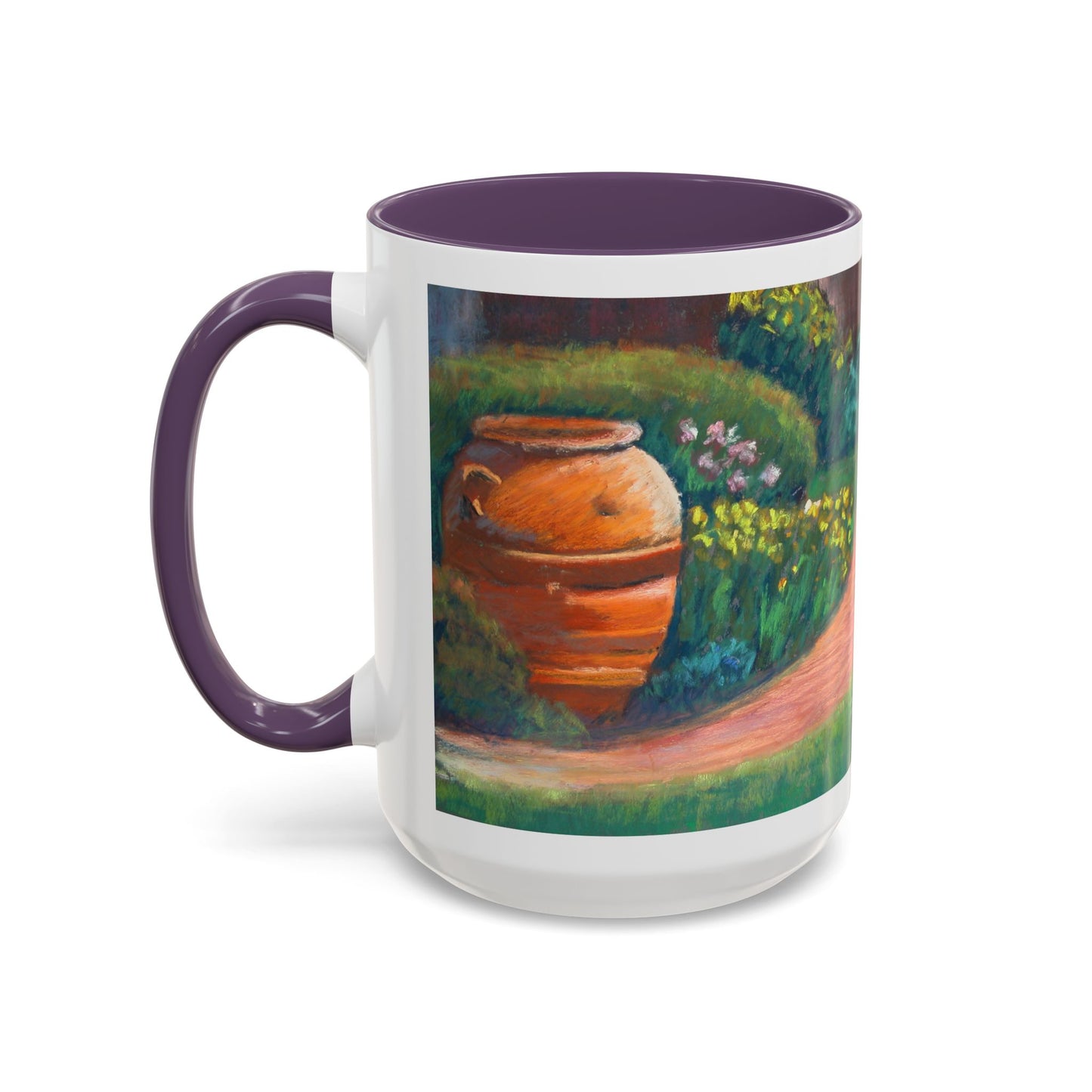 Perfect Peace Mug – Isaiah 26:3 Scripture | Original Artwork by P. French Barber | Faith-Based Ceramic Coffee Cup