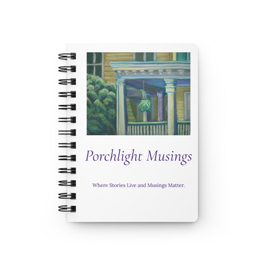 Porchlight Musings Journal – Lined Notebook from the Dwelling Place Collection  Home, Legacy & Reflectio