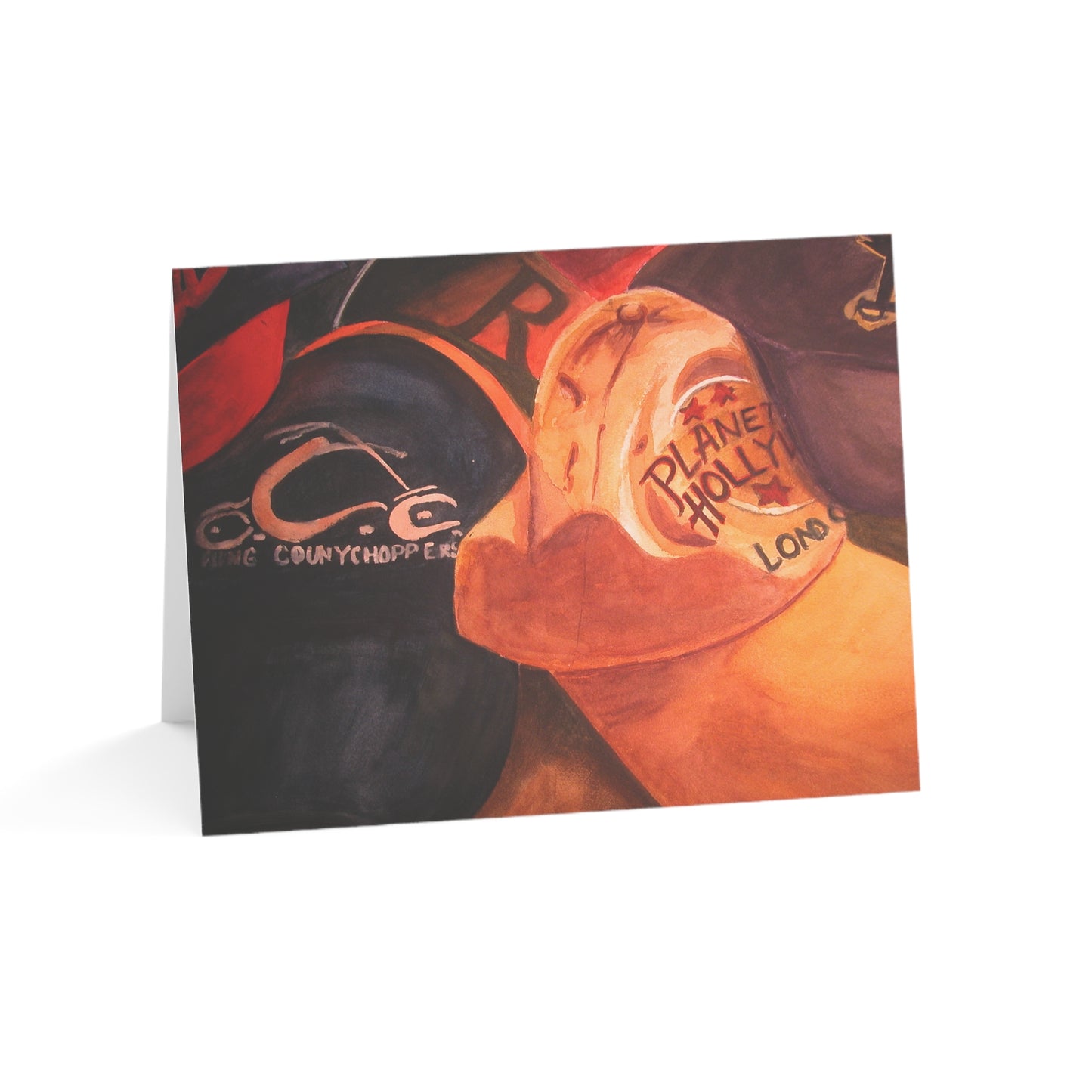 Worn and Known Greeting Card – Jeremiah 1:5 Scripture Original Art by P. French Barber