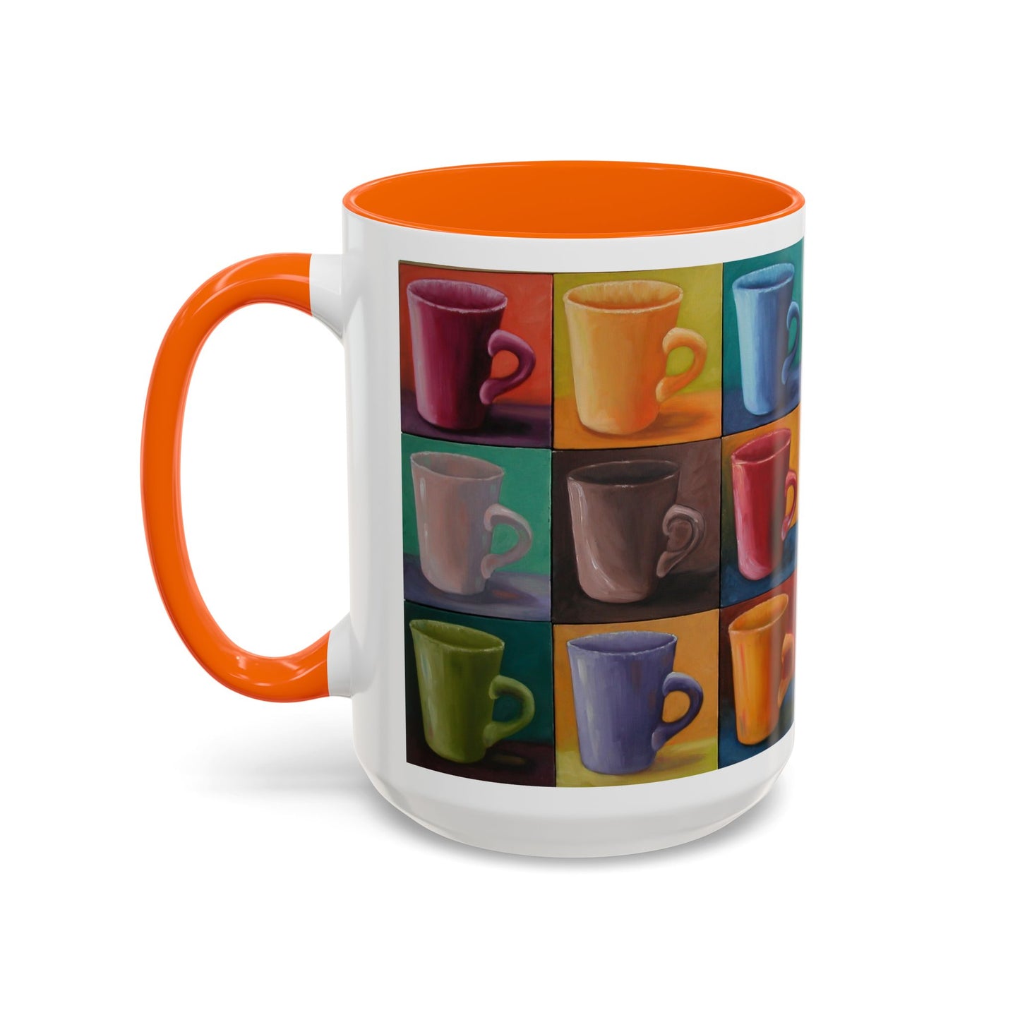 Cup of Joy Mug – Psalm 23:5 Scripture | Original Artwork by P. French Barber | Faith-Based Ceramic Coffee Cup