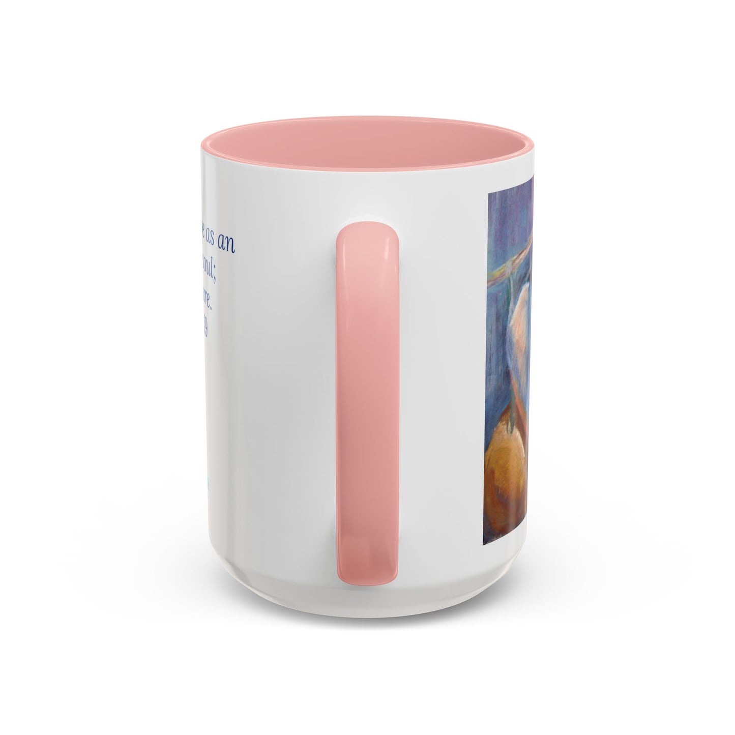 Anchor of Hope Mug – Hebrews 6:19 Scripture | Buoy Pastel Artwork by P. French Barber | Faith-Based Ceramic Cup