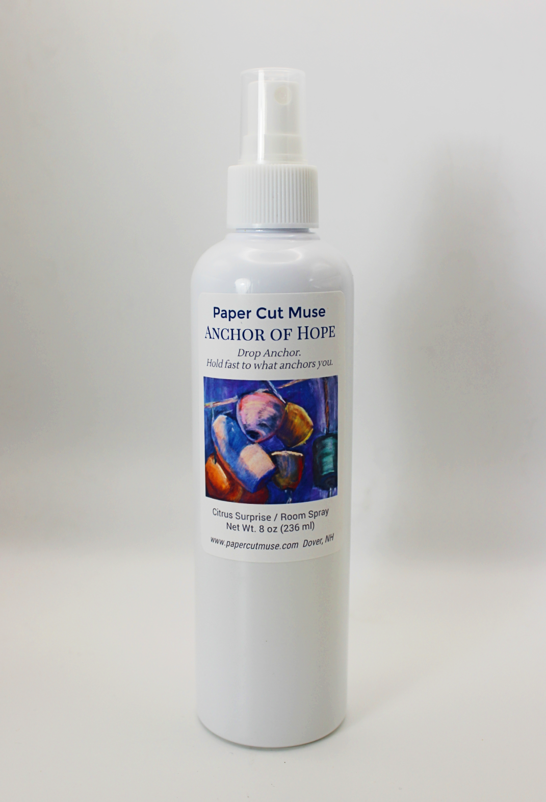 Anchor of Hope Room & Linen Spray – 8 oz  Citrus Surprise Scent  USA Made