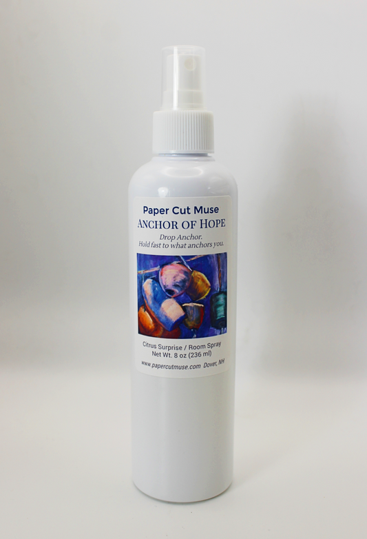 Anchor of Hope Room & Linen Spray – 8 oz  Citrus Surprise Scent  USA Made