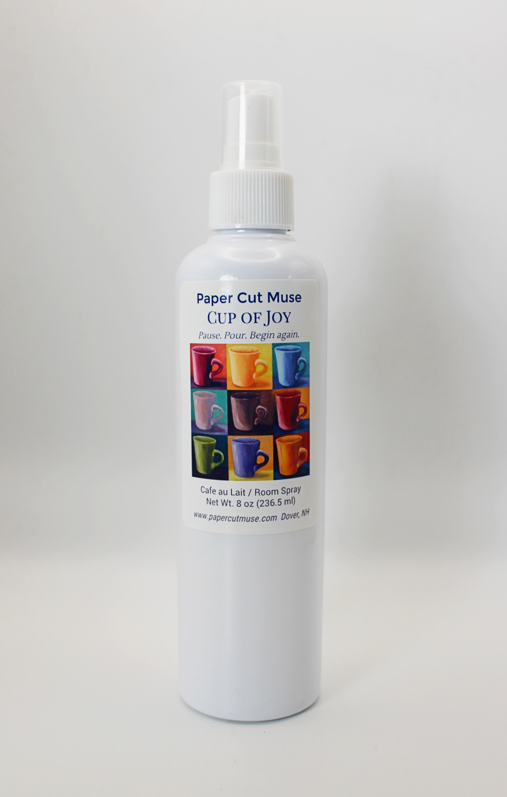 Cup of Joy Room & Linen Spray – 8 oz - Cafe au Lait Scent  USA Made