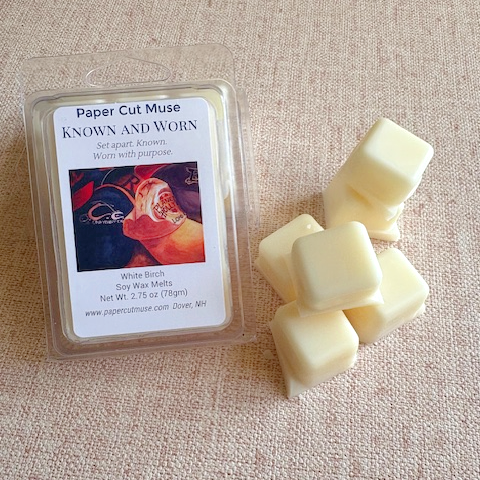 Known and Worn Soy Wax Melts – White Birch Scent, 2.75 oz Clamshell