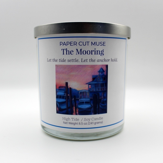 The Mooring Collection - High Tide Soy Candle –  8.5 oz  USA Made