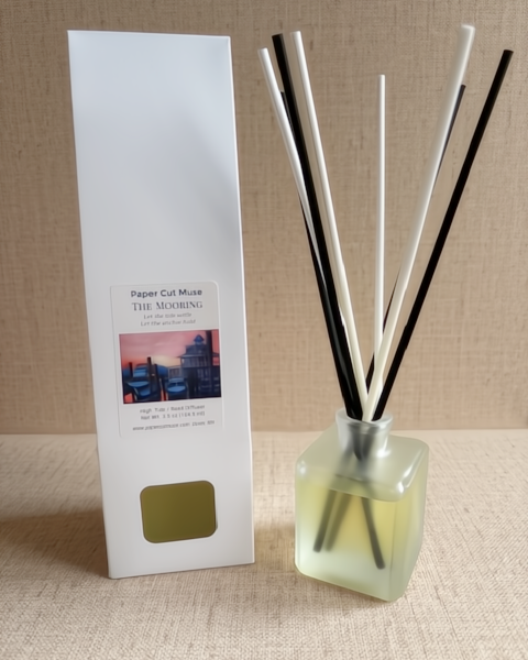 The Mooring Reed Diffuser – High Tide Scent, 3.5 oz with Gift Box