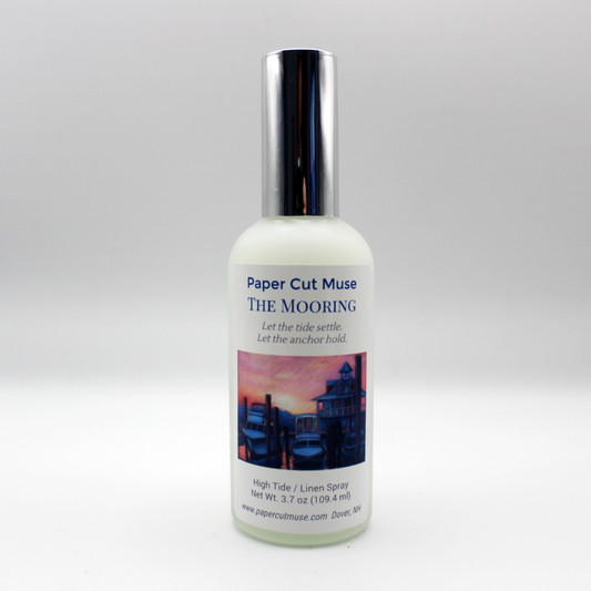 High Tide Linen Spray – The Mooring Collection  3.7 oz ECO Room & Linen Mist